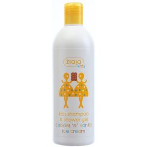 Ziaja - Kids Cookies 'n' Vanilla Ice Cream - Shampoo en Wasgel - 400 ml