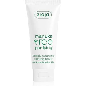 Ziaja Manuka Tree Purifying Reinigende Peeling Pasta voor Normale tot Vette Huid 75 ml