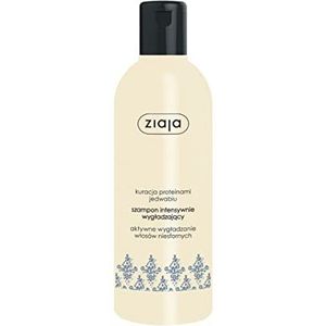 Ziaja Zijdeproteïnebehandeling, intensieve gladmakende shampoo voor weerbarstig haar, 300 ml