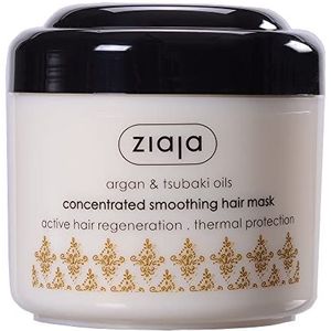 Ziaja Argan Oil Gladmakende Masker  voor Droog en Beschadigd Haar 200 ml