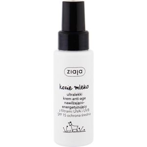 Ziaja - Goat´s Milk Ultralight Face Cream SPF15 - Vyhlazující pleťový krém - 50ml