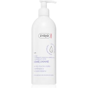 Ziaja Med - Linseed - Douchegel - 400 ml - Veganistisch - Ongeparfumeerd