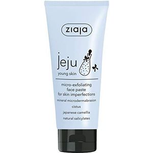 Ziaja - Jeju Young Skin - Reinigende Peeling Pasta - 75 ml - Voor Vrouwen