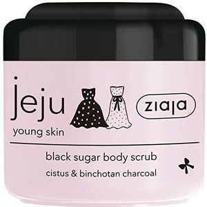 Ziaja - Jeju Young Skin - Lichaamspeeling - Zwart - 200 ml
