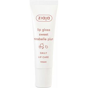 Ziaja - Sweet Mirabelle Plum - Lipgloss - Kleurloos - 12 ml