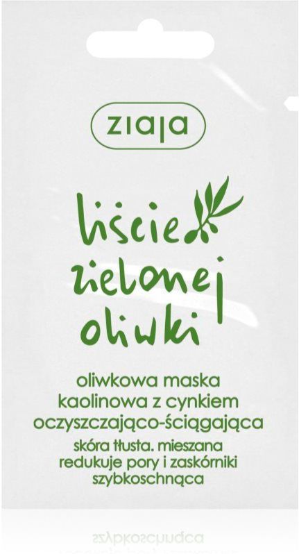 Ziaja - Olive Leaf - Gezichtsmasker - 7 ml