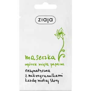 Ziaja - Cucumber - Gezichtsmasker - 7 ml