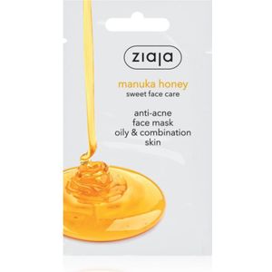 Ziaja - Manuka Honey - Gezichtsmasker - 7 ml - Voor Vrouwen