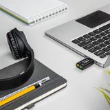 Rebel - USB Geluidskaart - 3D & Virtual 5.1 Sound - Zwart