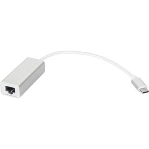 Goobay - Adapter USBC 3.0 - Netwerkkaart - Grijs - RJ45 Aansluiting