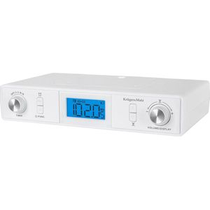 Küchenradio mit Bluetooth Krüger&Matz KM0817, Unterbauradio, LCD, Timer, Wecker