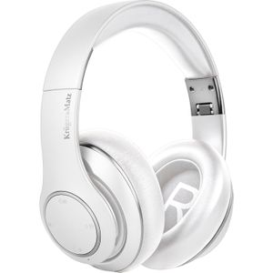 Krüger&Matz - Street 3 - Koptelefoon - Wit - Draadloos - Bluetooth 5.0