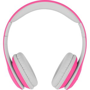 Krüger&Matz KM0657 - Draadloze Bluetooth Hoofdtelefoon - Roze - Eco-leer