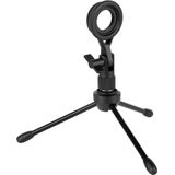 Krüger&Matz KM0765 - Warrior GV-100 Gaming en/of vlogmicrofoon, zwart