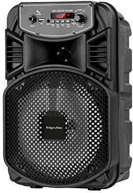 Krüger&Matz - Music Box - Bluetooth Luidspreker - Zwart - Draagbaar