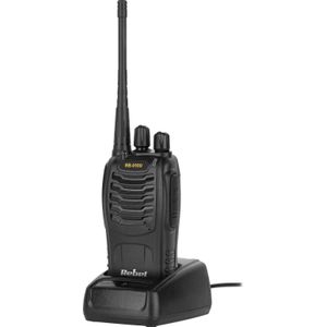 Rebel PMR RB-100 portofoon - walkie talkie - handradio - 3km bereik - VOX - 16 kanalen - 446,193 Mhz