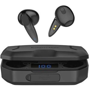Krüger&Matz Hoofdtelefoon M6 met Powerbank - In-Ear - KMPM6-B - Zwart