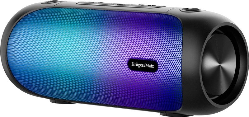Krüger & Matz - Street XL - Draadloze Bluetooth Speaker - Waterdicht - Zwart