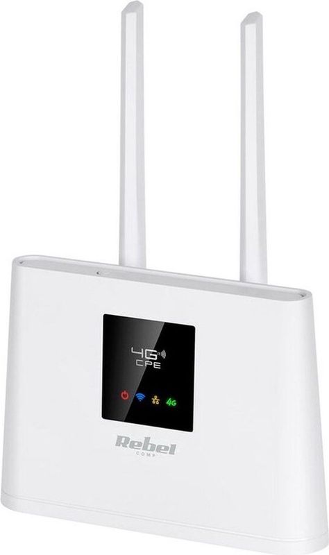 Rebel - RB-0702 Router - Wit - Draagbaar - 3G 4G Ondersteuning