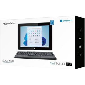 Tablet - EDGE 1089 - 10,1 Inch - Intel Celeron N4020 - QWERTY Toetsenbord