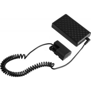Newell - Power Bank PB-LPE6 - Batterij met Canon Adapter - Zwart