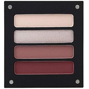 Jolly Dim by Inglot must-have oogschaduwset, 4 kleuren, mat en glanzend, oogschaduwpalet, trendy kleuren
