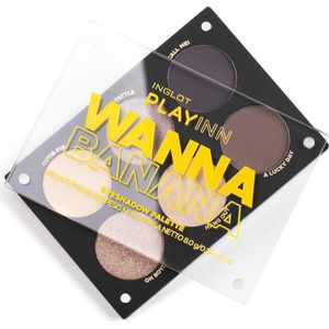 Inglot - PlayInn Eyeshadow Palette - Oogschaduw Palette - Wanna Banana - 8 g