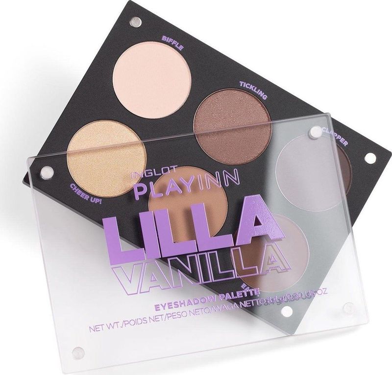 Inglot - PlayInn - Oogschaduw Palette - 8 gr - Multicolor - Geperste Tinten