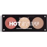 Inglot - Face Palette - HOT STUFF - Highlighter - Bronzer en Blush Tint - 7 g
