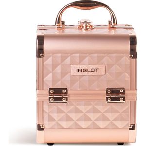 INGLOT Make-up Koffer Rose Gold | Visagie koffer | Beauty Koffer | Aparte vakken