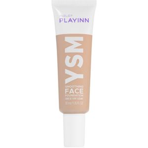 Inglot PlayInn YSM egaliserende make-up voor Gemengde en Vette Huid Tint 49 30 ml