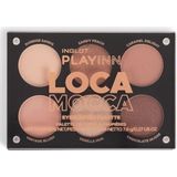 Inglot - PlayInn Eyeshadow Palette - Oogschaduw Palette - Tint Loca Mocca - 7.6 g