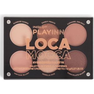 Inglot - PlayInn Eyeshadow Palette - Oogschaduw Palette - Tint Loca Mocca - 7.6 g
