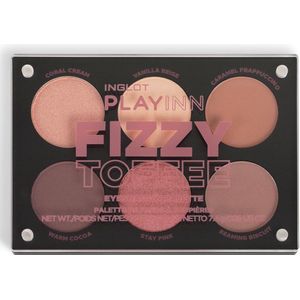 Inglot - PlayInn Eyeshadow Palette - Oogschaduw Palette - Tint Fizzy Toffee - 7.6 g