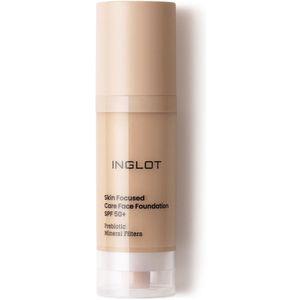 Inglot - Skin Focused Care Face Foundation - Vloeibare Foundation - 304 Classic Beige - 30 ml