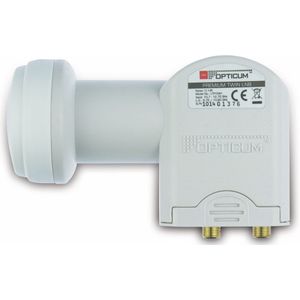 Opticum LTP-04H Tweeling (Dubbele LNB, 40 mm), LNB, Wit