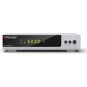 Opticum AX C100s HD 30033, zilver (DVB-C), TV-ontvanger, Zilver