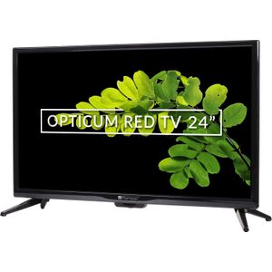 Opticum LE-24Z1 (24"", Z1, LCD, HD, 2022), TV, Zwart