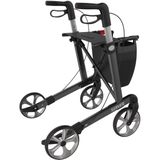 Rehasense - Server - Rollator - Antraciet - Opvouwbaar - Stabiel en Duurzaam