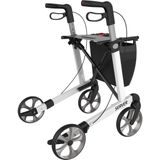Rehasense - Server - Rollator - Wit - Opvouwbaar - Stabiel en Duurzaam