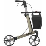 Server Lichtgewicht Rollator Champagne Medium - Standaard banden