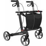 Rehasense - Athlon - Rollator - Lichtgewicht - Carbon - Comfort Wielen
