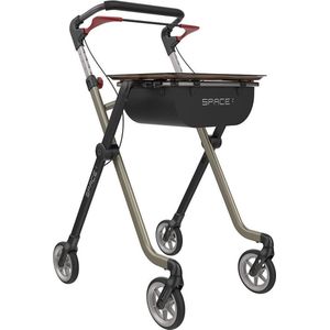 Binnenhuis Rollator Rehasense Space Met Dienblad En Tasje