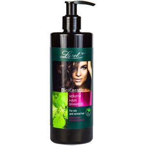 Larel® Bio Keratine Volume Hair Shampoo Voor Vet & Normaal Haar 400ml.