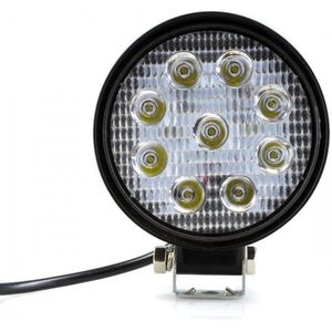 Einparts Offroad Achterlicht Verstraler LED Lamp Spotlight - Rond 27W