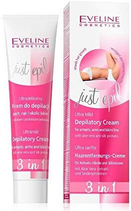 Eveline Cosmetics Ultra Mild Depilatory Cream 3 In 1 For Sensitive Area 125ml.