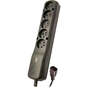 Lestar LZ- 530 BW G-A K.:CZ 1,5M IEC320 power uitbreiding 5 AC-uitgang(en) Binnen Zwart