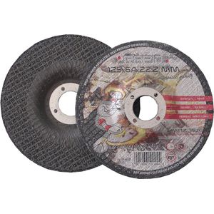 Slijpschijf 125x6.4mm RAPID 5 st.