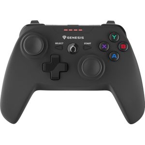 Genesis - PV58 - Controller - Zwart - Draadloos - Compatibel met PS3 en PC