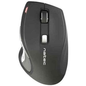 Natec- NMY-0781- Jaguar- draadloze muis met 2400 Dpi - Zwart